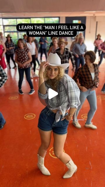 Laura Nolan on Instagram: "Learn the “Man I feel Like A Woman” Line Dance 🤠

Amazing vocals by @_sarahgannon_ ✨

#linedance #linedancing #shaniatwain" Line Dancing Outfit Country, Line Dancing Outfit Country Women, Line Dancing Aesthetic, Line Dancing Outfit, Line Dancing Steps, Country Dancing, Country Line Dancing, Country Line, Country Dance