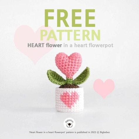 Free Crochet toy patterns & Crafters on the Tedooo App 🆓 | Free pattern Spotted on the Tedooo app | Facebook Crochet Heart Pattern, Printable Nursery Art, Heart Flower, Pattern Store, Crochet Stitches Tutorial, Shawl Crochet Pattern, Crochet Heart, Crochet Flower Patterns, Crochet Patterns For Beginners