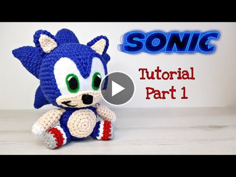 Sonic Crochet, Sonic Sewing Pattern, Tom And Jerry Amigurumi Free Crochet, Sonic Crochet Keychain, Tails Crochet Sonic, Sonic Keychain, Penguin Pattern, Crochet Penguin, Crochet Horse