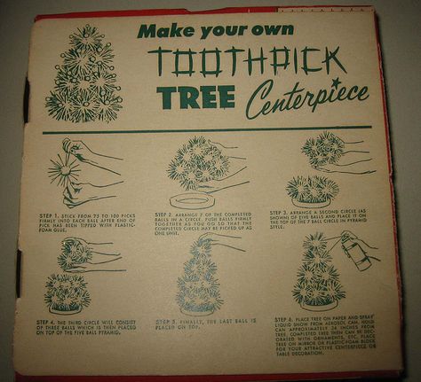 this was the christmas tree that my grandma had every year Styrofoam Ball Crafts, Tree Centerpiece, Holiday Diy Projects, December Crafts, Tree Centerpieces, Gift Drawing, Styrofoam Ball, Woodland Christmas, I Dont Know