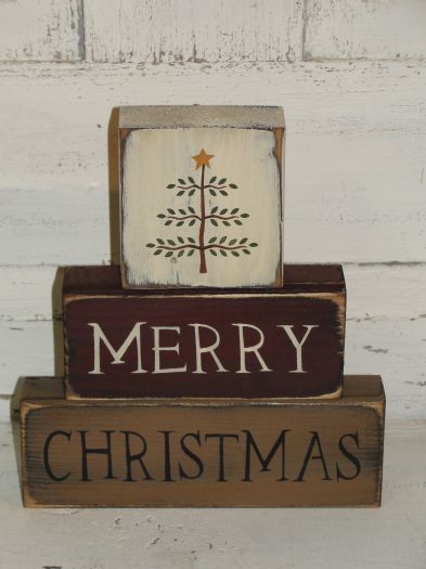 Headband Christmas, Christmas Blocks, Wood Block Crafts, Prim Christmas, Merry Christmas Sign, Christmas Wood Crafts, 12 December, Fall Days, Christmas Outfits