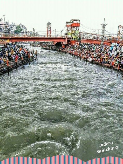 Good Morning ♥️ Ganga Maa, Little Kanha Ji Images, River Quotes, Uttarakhand Tourism, River System, Ganga River, Ganges River, Kanha Ji, Happy New Year Wallpaper