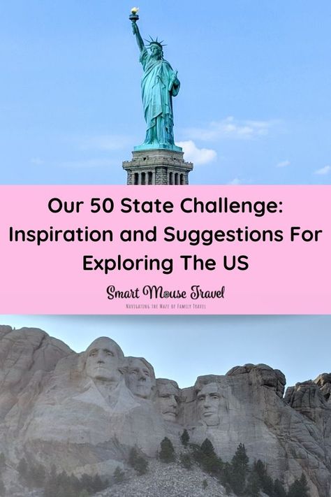 Our Family 50 State Challenge: Visit All 50 US States By 2027 - Smart Mouse Travel Visit All 50 States, Vacation Places In Usa, 50 States Travel, La Travel Guide, Social Studies Notebook, American History Lessons, Usa Roadtrip, Orlando Vacation, Vacation Usa