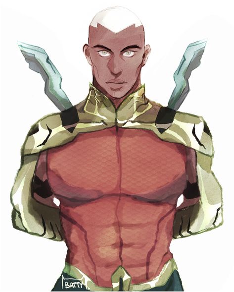 Sweet christmas Aqualad Young Justice, New Aquaman, Alien Character, Dc Comics Heroes, Black Comics, Marvel Fan Art, Cyberpunk Character, Young Justice, Detective Comics