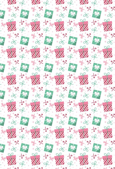 Christmas Wrapper Design, Gift Wrap Wallpaper, Wrapping Paper Design Printable, Gift Wrapper Ideas, Gift Paper Design Free Printable, Christmas Wrapper Printables, Christmas Wrapping Paper Pattern, Christmas Gift Wrapper Printable, Gift Wrap Design Pattern