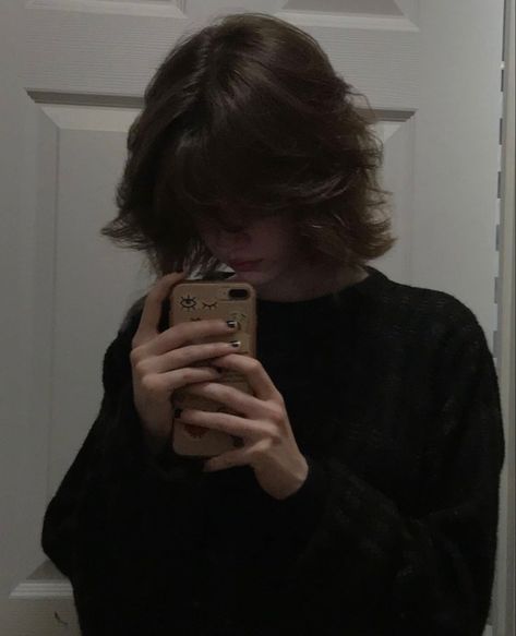 Wolf Cut, Mirror, Hair, On Instagram, Instagram