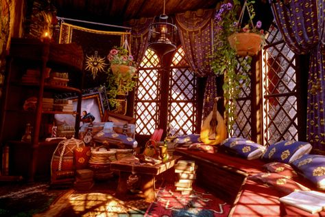 Sera's Room بيوت ملكية, Fantasy Rooms, Dragon Age Inquisition, Fantasy House, Fantasy Places, Environment Design, 판타지 아트, Environment Concept Art, A Living Room