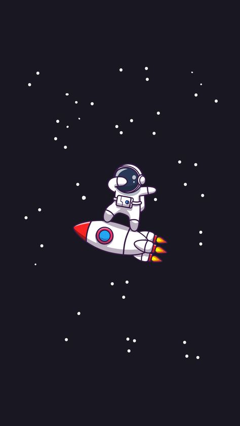 Cute Astronaut, Astronaut Wallpaper, Cute Galaxy Wallpaper, Space Art, Cute Cartoon Wallpapers, Galaxy Wallpaper, Nasa, Cute Cartoon, Phone Wallpaper