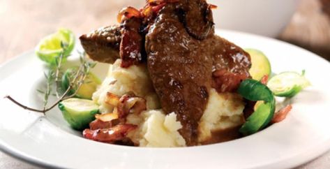 Lamb's Liver Recipe Serve with parsnip mash and seasonal vegetables Liver And Onions Recipe, Liver And Bacon, Fried Liver, Offal Recipes, Reheat Chicken, How To Cook Lamb, Liver And Onions, How To Cook Liver, Liver Recipes