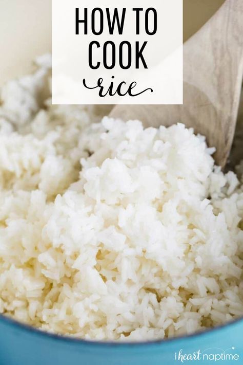 Creamy Parmesan Rice, Rice In The Microwave, White Rice Recipes, Rice On The Stove, Cook Rice, Rice Recipes For Dinner, Perfect Rice, Creamy Rice, Rice Side Dishes