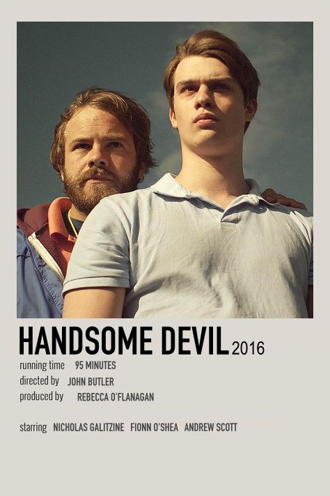 21 Movie Poster, Handsome Devil Movie, Movie Poster Minimalistic, Gay Movie Poster, Lgbt Movies, Poster Polaroid, Movie Character Posters, Queer Cinema, Style Movie