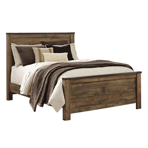 Oak King Size Bed, Rustic Cabin Furniture, Beachy Farmhouse, Rustic Bedroom Sets, Sleep Bedroom, Rustic Bedroom Furniture, Wood Bedroom Sets, Cozy Sleep, Queen Panel Beds