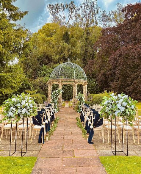 Say 'I do' under the enchanting stone gazebo at Dalston Hall, an idyllic outdoor ceremony space surrounded by beautiful gardens and timeless beauty. 🌳✨️  To book a tour of Dalston Hall wedding venue in Carlisle pop us a message or email us at weddings@dalstonhall.co.uk We would love to hear from you and start your wedding planning. ⁠ Stone Gazebo, Gazebo Ceremony, 2024 Wedding, Carlisle, Outdoor Ceremony, Beautiful Gardens, Timeless Beauty, Wedding Venue, Gazebo