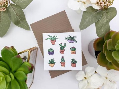 Check out this item in my Etsy shop https://www.etsy.com/listing/757342158/pretty-succulent-card-succulent-gift-bag Succulent Puns, Succulent Cards, Funny Gardening, Teacher Thank You Cards, Funny Anniversary, Funny Anniversary Cards, Pun Card, Succulent Gifts, Teacher Cards