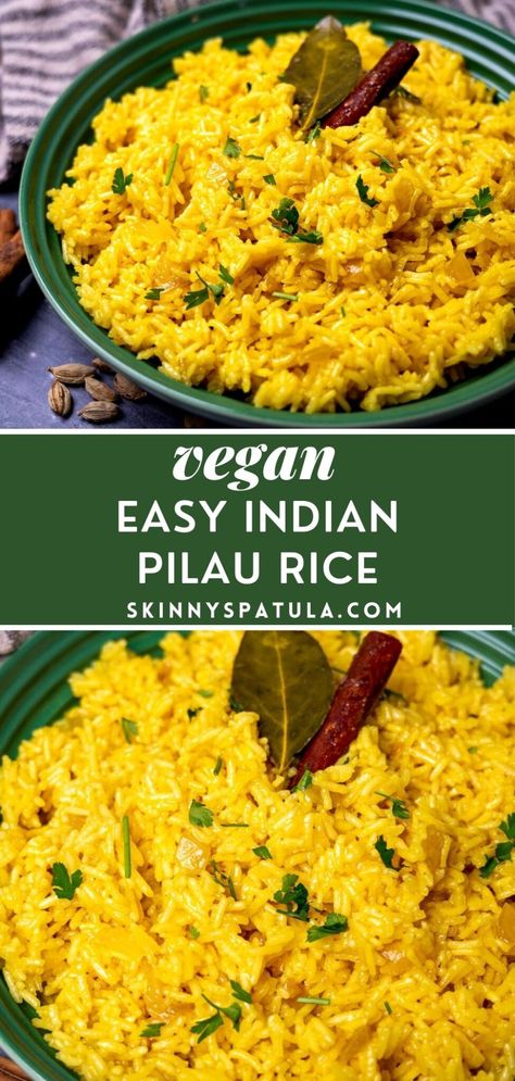 Easy Indian Pilau Rice Indian Rice Pilaf, Indian Pilau Rice, Christmas Curry, Pilaf Rice Recipe, Pilau Rice Recipe, Crockpot Rice Recipes, Rice Pulao, Rice Dishes Recipes, Pilau Rice