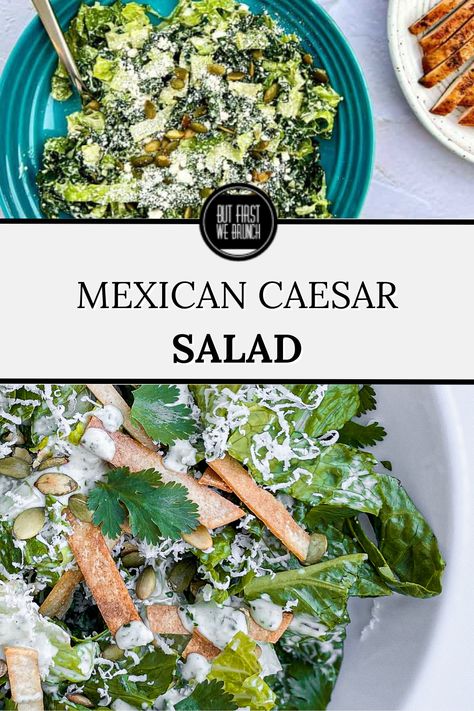 Ultimate Caesar Salad, El Torito Salad, Mexican Ceaser Salad, Mexican Ceasar Salad Recipes, Mexican Caesar Salad Dressing, Ceasar Salad Recipe Authentic, Mexican Ceasar Salad, Salad Mix Recipes, Mexican Caesar Salad