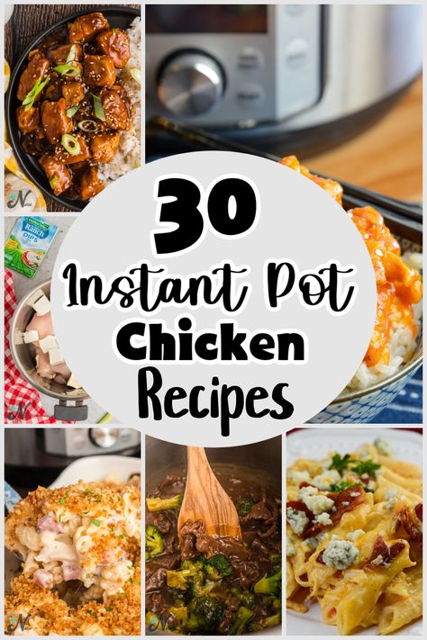 Are you a busy mom looking for delicious and easy dinner recipes? Look no further than these 30 Instant Pot chicken recipes! All you need is an Instant Pot, some fresh ingredients, and about 30 minutes or less to create delicious meals that the whole family will love. Chicken Breast Instant Pot, Chicken Breast Instant Pot Recipes, Rice Tacos, Instant Pot Chicken Breast, Instant Pot Chicken Recipes, Pressure Cooker Recipes Chicken, Pressure Cooker Chicken, Perfect Chicken, Best Instant Pot Recipe