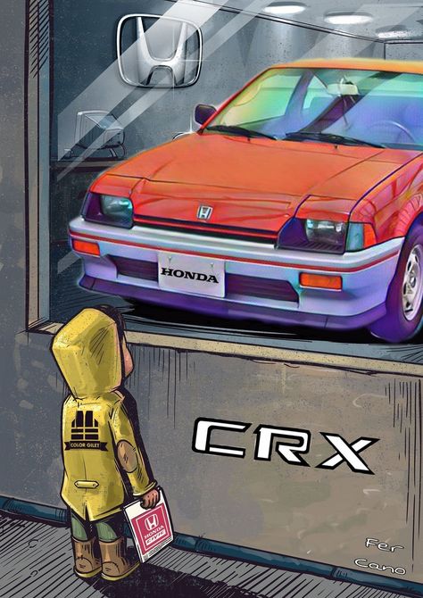 Honda Crx Wallpaper, Crx Wallpaper, Skusta Clee, Cube Car, Jerry Can Mini Bar, Acura Cars, Toyota Supra Mk4, Honda Crx, Cool Car Drawings