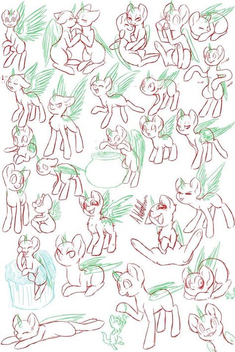 Pony Body Drawing, Pony Wings Reference, Pony Anatomy Reference, Pony Poses Drawing, My Little Pony Anatomy, How To Draw A Pony, How To Draw Pony, Pony Body Base, Pony Poses Reference