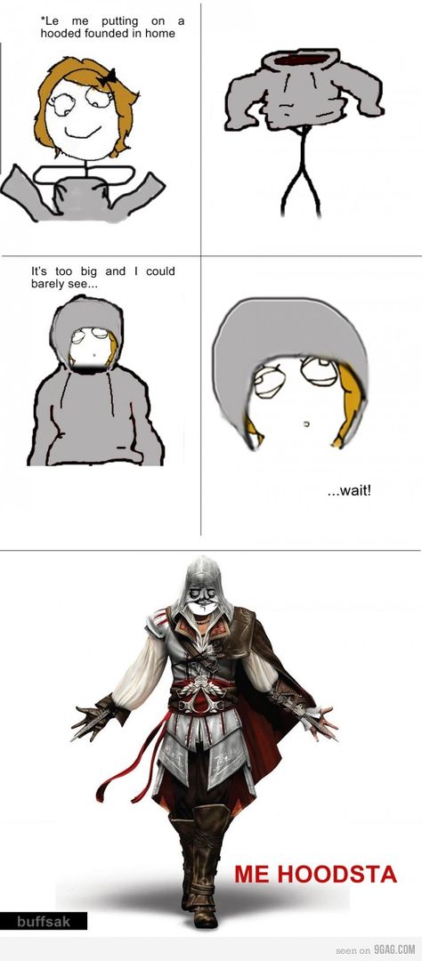 Yaaass Assassins Creed Memes, Assassins Creed Funny, Assassins Creed Series, Assassin Creed, Rage Comics, Nerd Life, Assassin’s Creed, Nerd Alert, Funny Funny