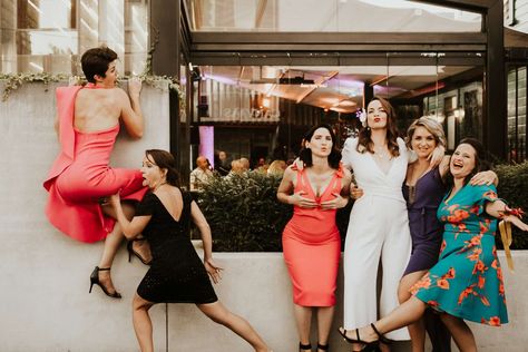 10 Bridal Party Tips for the Non-Traditional Non Traditional Bridal Party, Non Traditional Wedding Party, Quick Costumes, Engaged Af, New Zealand Wedding, Non Traditional Wedding, Bridal Party Attire, Party Tips, Wedding Fall