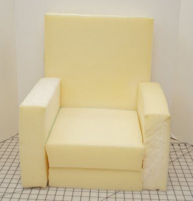 Sew Can Do: Choose Your Flair Custom Chair Tutorial Pattern and instructions for making a child's foam chair. Diy Kids Chair, Chair Making, Tiny Person, Bed Idea, Foam Chair, Baby Sofa, Kids Chair, Toddler Chair, Custom Chair