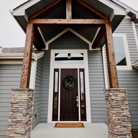 Front Entryway Ideas Exterior Modern, Entryway Exterior Ideas Front Entrances, Home Entryway Ideas Exterior, Front Entrance Ideas Exterior Entryway, Patio Entryway Ideas, Front Entryway Ideas Exterior, Entryway Exterior, Outdoor Entryway Ideas, Exterior Entryway Ideas