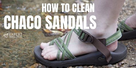 White Teva Sandals, How To Clean Chacos, Merrell Sandals, Fabric Sandals, Chacos Sandals, How Do You Clean, Teva Sandals, Fabric Conditioner, Sandals Outfit