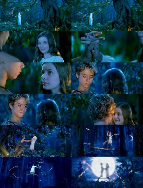 My favourite scene (fairy dance) in peterpan movie Peter Pan Live Action, Peter Pan Movie 2003, Jeremy Sumpter Peter Pan, Peter Pan 2003, Pan Movie, Peter Pan 3, Peter Pan Movie, Fairy Dance, Peter Pan Neverland