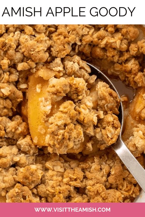 Peaches Baked, Apple Pear Crisp, Apple Crisp Recipe Healthy, Apple Crisp Dessert, Easy Apple Crumble, Peach Crisp Recipe, Crisp Topping, Crisp Desserts, Healthy Apple Crisp