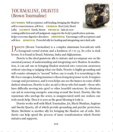 Dravite Tourmaline, Dravite Meaning, Tourmaline Meaning, Brown Tourmaline, Earth Gift, Crystal Therapy, Crystal Healing Stones, Crystal Meanings, Self Healing