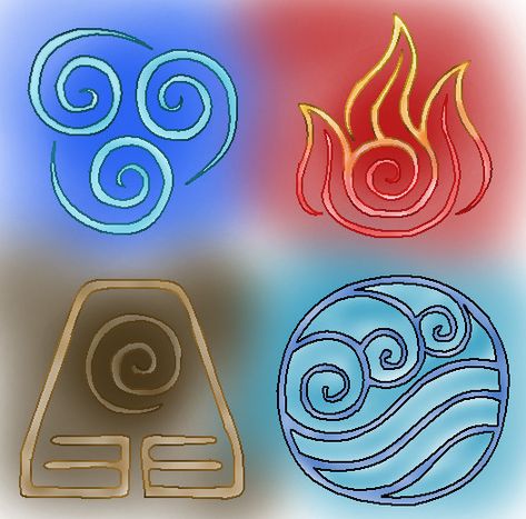 Four elements tattoo...although I would want mine to look more delicate Elements Personality, The Four Elements, 4 Element, Element Symbols, Art Appliqué, Four Elements, 4 Elements, 5 Elements, Celtic Symbols