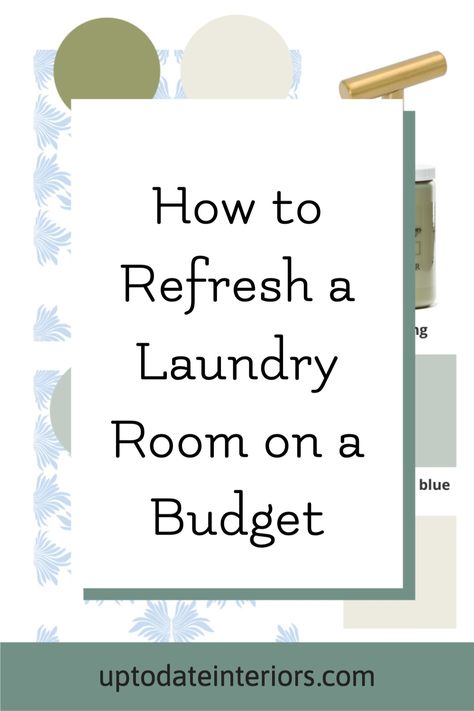 Laundry Room Refresh Ideas, Laundry Room Ideas Long Wall, Small Laundry Room Ideas Paint, Wallpaper Behind Shelves Laundry Room, Inexpensive Laundry Room Ideas, Modern Laundry Room Decor Ideas, Modular Home Laundry Room Makeover, Wallpapers For Laundry Rooms, Laundry Room Makeovers On A Budget