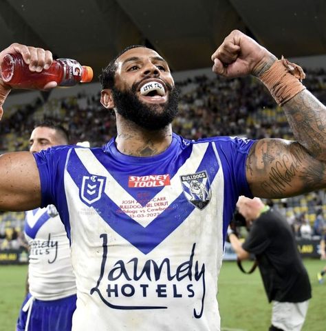 Josh Addo Carr, Nrl Bulldogs, Canterbury Bulldogs, Rugby League, Rugby, Bulldog, Sports Jersey, Baseball Cards, Baseball