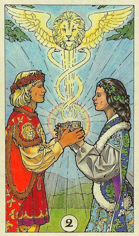 tarot card 2 of cups love Tara Greene Toronto Tarot Business, The Lovers Tarot Card, Cups Tarot, The Lovers Tarot, Angel Oracle Cards, Love Tarot Reading, Tarot Card Spreads, Tarot Major Arcana, Daily Tarot