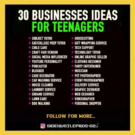 30 buisness ideas for students and teenagers you can start at home College Buisness Ideas, Small Business For Students, Small Bissness Idea For Students, Buisness Ideas At Home For Teens, Startup Ideas For Students, Clothing Buisness Ideas, Buisness Ideas Teen, Small Bussines Ideas For Teens, Bussines Ideas For Teens