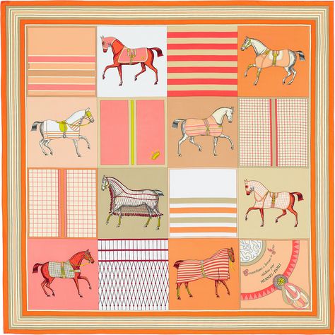 140 公分巨幅方巾 Hermès | Couvertures Nouvelles Hermes Shawl, Horse Illustration, Hermes Accessories, Horse Pattern, Silk Accessories, Hermes Scarf, Beautiful Landscape Wallpaper, 3rd Party, Spring Summer Collection