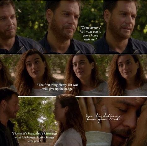 Tony and Ziva -NCIS.... one of the most saddest heartfelt scenes ❣️ Tony And Ziva, Ncis Rules, Cops Tv Show, Ziva And Tony, Gibbs Rules, Ncis Cast, Ziva David, Ncis New, Michael Weatherly