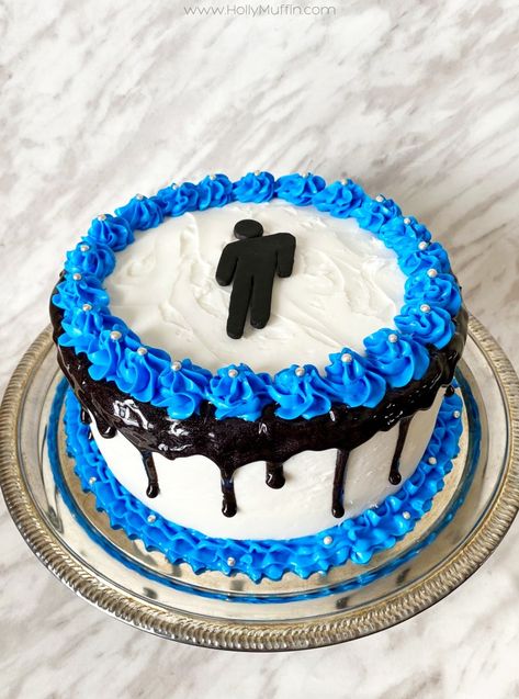 Billie Eilish Cake Happier Than Ever, Billie Eilish Cake Ideas, Billie Eilish Birthday Cake, Billie Eilish Cake, Billie Eilish Birthday, Heart Birthday Cake, Stitch Drawings, French Vanilla Cake, 13 Birthday Cake