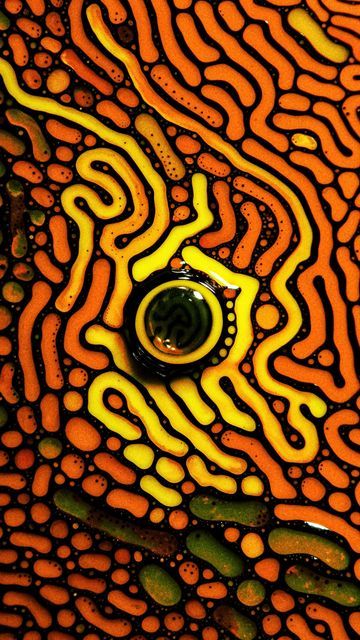 Cosmodernism on Instagram: "_amorphosis • no CGI, just ferrofluid on a microscope slide 💫 It’s been a year since I had the great pleasure of creating a video for the Amouage brand. A few months ago I had the opportunity to show you part of this collaboration, and today I am back to you with the second part because I finally had the chance to create fitting sound design. All you can see here is a ferromagnetic liquid mixed with some ink. The real size of the frame is about 10mm. The sound of magnetism 💫 #ferrofluid #macroart #microscopy #microphotography #videoart #videoartist #newmediaart #newmediaartist #surreal #hypnotic #abstractart #scifiart #scifiartist #sciencefiction #fluidart #liquidart #experimentalart" Brain Microscope, Nature Microscope, Patterns In Nature Texture, Microorganisms Art, Ferrofluid Art, Microscope Photography, Nature Pattern Design, Biomorphic Design, Microscope Art