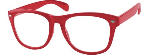 Unisex Red 2374 Plastic Full-Rim Frame | Zenni Optical Glasses-F7OeZ33f Zenni Optical Glasses, Sporty Sunglasses, Nerd Glasses, Red Glasses, Zenni Optical, Mens Fashion Edgy, Spectacles Frames, Fashion Eye Glasses, Fashion Eyeglasses