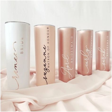 Just found this amazing item on AliExpress. Check it out! $20.21 | Personalized Tumbler With Straw Bridesmaid Gift Custom Tumbler Skinny Tumbler Bridesmaid Cups Proposal Bachelorette Party Favors Bridesmaid Tumbler Cups, Bridesmaid Cups, Bridesmaid Presents, Bridesmaid Tumbler, Boda Mexicana, Gold Text, Diy Holiday Decor, Diy Decorations, Rose Gold Pink