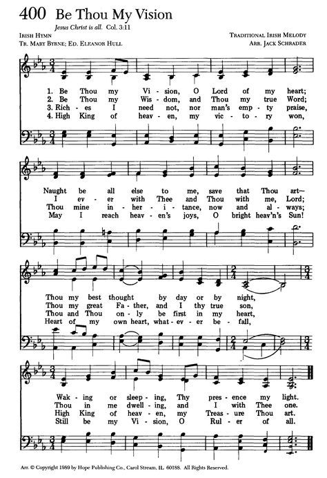 Be Thou My Vision. some hymnals indicate origin of words from an Irish hymn from the 8th century and the music from an Irish melody. Gospel Song Lyrics, Christian Hymns, Hymns Of Praise, Be Thou My Vision, Hymn Sheet Music, Hymn Music, Church Songs, Hymns Lyrics, Christian Song Lyrics