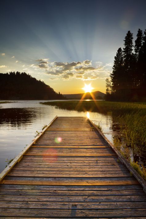 Because there’s nothing better than walking to the edge of a lake dock. | 17 Reasons Lakes Are Inherently Superior To Oceans Quote Books, Lake Dock, Lake Time, Lake Living, Lake Life, Inspiring Quotes, Sunrise Sunset, Beautiful World, Happy Places