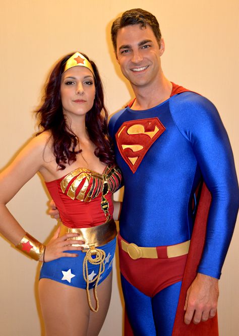 Dragon Con 2015 was the best yet! #Superman #WonderWoman Super Man And Wonder Woman Costumes, Superwoman Costume, Superman And Superwoman, Superman And Wonder Woman, Dc Costumes, Comic Costume, Amazonian Warrior, Superman Costumes, Woman Cosplay