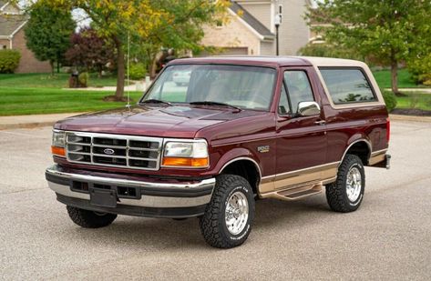 1996 Ford Bronco, 1996 Bronco, Ford Bronco 1996, 1995 Ford Bronco, Bronco Ford, Obs Ford, Out Of Gas, Plow Truck, Beautiful Exterior