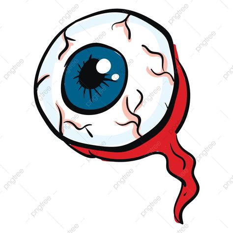 Halloween Eyeballs, Halloween Vector, Color Illustration, Halloween Hats, Halloween Tattoos, Halloween Cartoons, White Picture, Free Vector Graphics, Scary Halloween