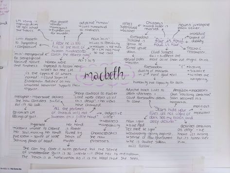 Macbeth Revision Gcse, Gcse Quotes, Macbeth Notes, Macbeth Analysis, Macbeth Revision, Gcse Tips, Gcse Notes, Revision Gcse, Macbeth Lessons