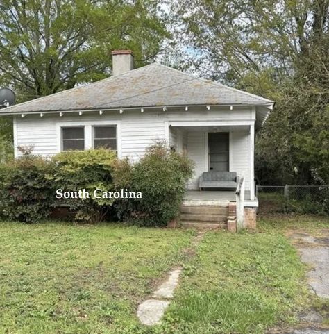 https://oldhousesunder50k.com/?p=195554
Here is a cheap house for sale in South Carolina. The two bedroom, one bath, 976 square foot home has hardwood floors, clawfoot tub, old fireplace mantel, and public water and sewer.  #cheapoldhome #cheapoldhomes #cheapoldhous Cheap Houses For Sale, Cheap House, Old Fireplace, Cheap Houses, Old Houses For Sale, Clawfoot Tub, Fireplace Mantel, Water Views, Architectural Salvage