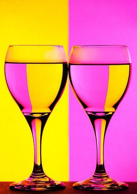 Refraction | Flickr - Photo Sharing! Glass Refraction, Contrast Photography, Reflection And Refraction, Sogetsu Ikebana, Glass Photography, Interesting Pictures, Wine Art, Happy New Year Everyone, Light Wave